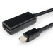 Переходник Cablexpert miniDisplayPort - DisplayPort Cablexpert, 20M/20F, 0.16 м, черный