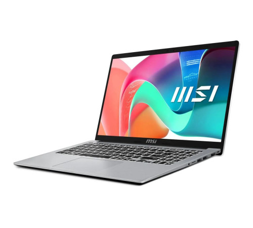 Ноутбук MSI Modern 15 F1MG-801XRU Intel Core 5 120U/16Gb/SSD512Gb/15.6"/IPS/FHD/1920x1080/60Hz/NoOS/серебристый