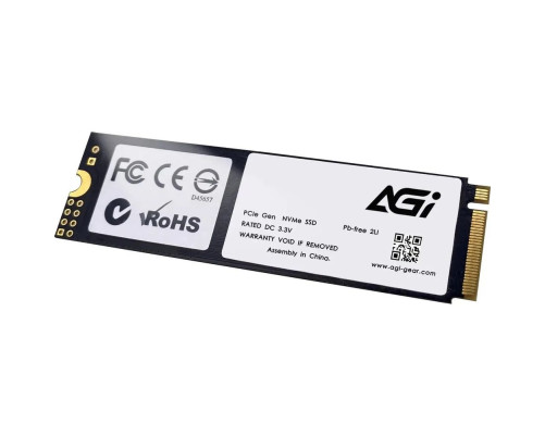 Твердотельный накопитель AGI AI818, 2TB, M.2(22x80mm)