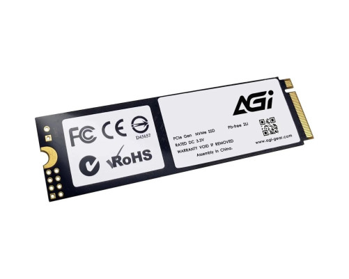 Твердотельный накопитель AGI AI818, 2TB, M.2(22x80mm)