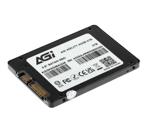 Твердотельный накопитель AGI AI238, 2TB, 2.5"