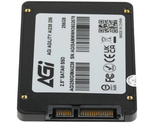 Твердотельный накопитель AGI AI238, 256GB, 2.5" Твердотельный накопитель AGI AI238, 256GB, 2.5"