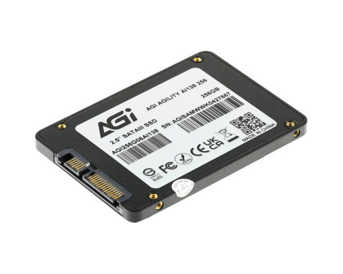 Твердотельный накопитель AGI AI138, 256GB, 2.5" Твердотельный накопитель AGI AI138, 256GB, 2.5"