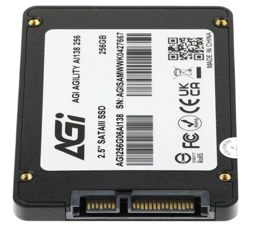 Твердотельный накопитель AGI AI138, 256GB, 2.5"