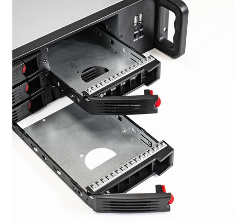 Корпус Exegate Pro 2U650-HS09 RM, черный