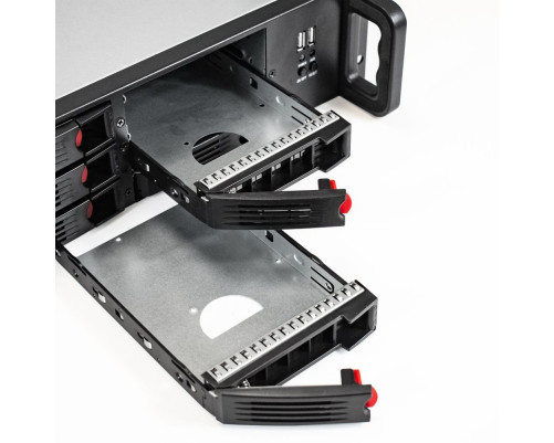 Корпус Exegate Pro 2U650-HS09 RM, черный Корпус Exegate Pro 2U650-HS09 RM, черный