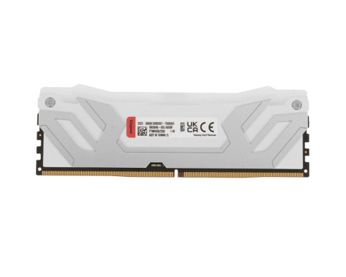 Модуль оперативной памяти Kingston 24GB FURY Renegade White RGB DDR5 8800Mhz CUDIMM CL42 Модуль оперативной памяти Kingston 24GB FURY Renegade White RGB DDR5 8800Mhz CUDIMM CL42