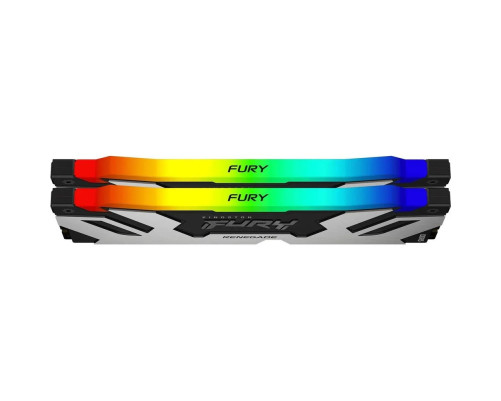 Модуль оперативной памяти Kingston 48GB FURY Renegade Silver/Black DDR5 8000Mhz DIMM (Kit 2*24gb)