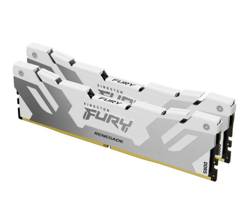 Модуль оперативной памяти Kingston 48GB FURY Renegade White RGB DDR5 8000Mhz DIMM (Kit 2*24gb) CL38