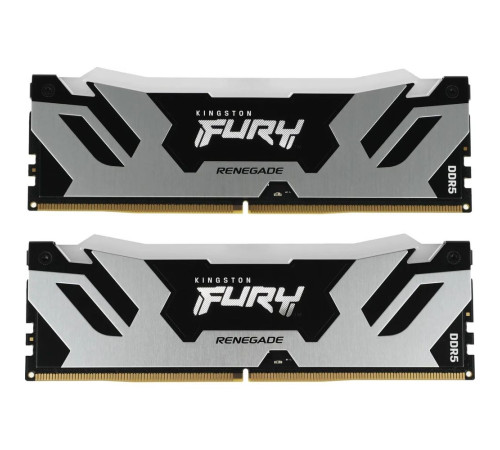Модуль оперативной памяти Kingston 48GB FURY Renegade Silver RGB DDR5 8800Mhz On-Die ECC CUDIMM CL42 kit 2*24gb