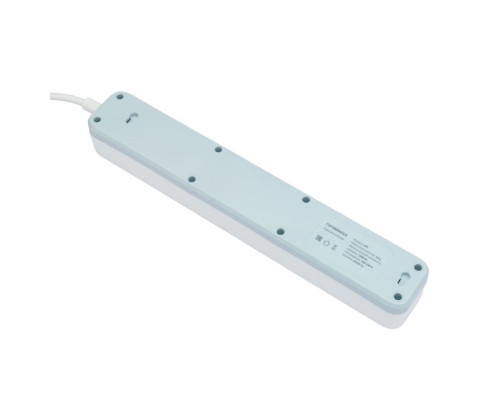 Сетевой фильтр Гарнизон EPS-4-U3-W-2, 4 розетки, 3 USB-A 5В, 2 м, белый Сетевой фильтр Гарнизон EPS-4-U3-W-2, 4 розетки, 3 USB-A 5В, 2 м, белый