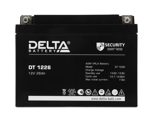 Аккумуляторная батарея Delta DT 1226 Аккумуляторная батарея Delta DT 1226