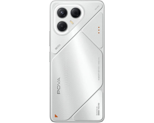 Смартфон Tecno POVA 7 5G 8+256GB, серебристый Смартфон Tecno POVA 7 5G 8+256GB, серебристый