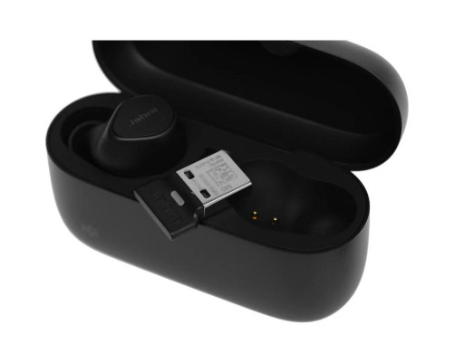 Гарнитура беспроводная Jabra Evolve2 Buds, USB-A MS, черный