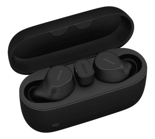 Гарнитура беспроводная Jabra Evolve2 Buds, USB-A MS, черный