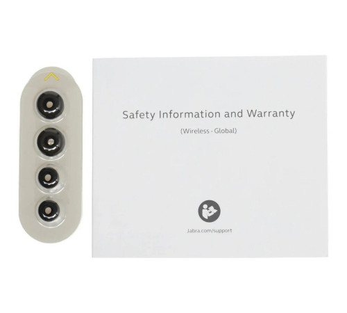 Гарнитура беспроводная Jabra Evolve2 Buds, USB-A MS, черный