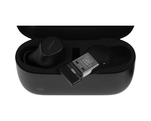 Гарнитура беспроводная Jabra Evolve2 Buds, USB-A MS, черный Гарнитура беспроводная Jabra Evolve2 Buds, USB-A MS, черный