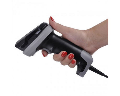Сканер штрих-кода MERTECH 2410 P2D, ручной, проводной, 1D/2D, USB, IP65, черный Сканер штрих-кода MERTECH 2410 P2D, ручной, проводной, 1D/2D, USB, IP65, черный