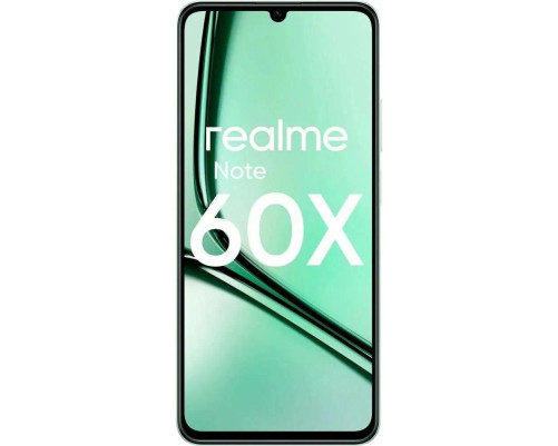 Смартфон Realme Note 60x, RMX3938 4+128GB, зеленый