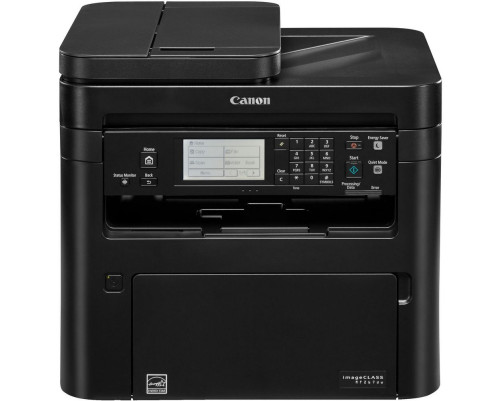МФУ лазерное Canon  i-Sensys MF267DW II А4, черно-белая печать, 28 стр/мин, 1200х1200dpi,35АПД, 250+50, USB/WiFi, стартовый картридж (ч/б) 1700 стр, чёрный корпус, (5938C008)