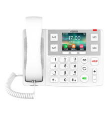 IP-телефон Fanvil X305, 3.5" 320 x 240 цветной дисплей, 2 SIP-аккаунта,WIFI 2.4GHz/ 5GHz, белый