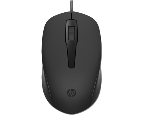 Мышь проводная HP 150, 3 кнопки, 1600 dpi, черный Мышь проводная HP 150, 3 кнопки, 1600 dpi, черный