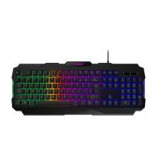 Клавиатура проводная игровая MSI FORGE GK100, RGB lighting, черный