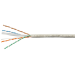 кКабель витая пара Cabeus U/UTP, неэкранированный, cat.6, 4 pair, 23 AWG, LSZH, 305 м, серый
