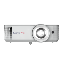 Проектор INFOCUS IN0026ST. DLP, WXGA, 3800 lm, 30 000:1, 0.52:1, 2xHDMI 1.4, VGA in/out, S-Video, 3.5mm in/out, USB-A, RS-232, 10W, белый