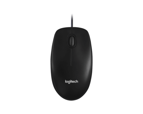 Мышь проводная Logitech M100, USB, черный Мышь проводная Logitech M100, USB, черный