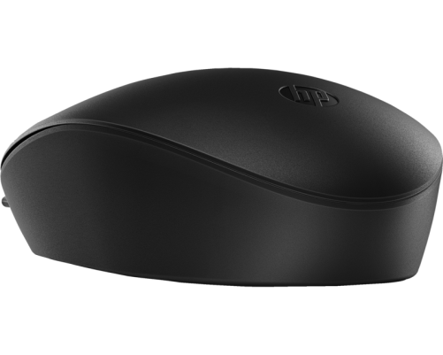 Мышь проводная HP 125, 3 кнопки, 1200 dpi, черный Мышь проводная HP 125, 3 кнопки, 1200 dpi, черный