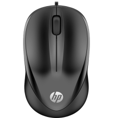 Мышь проводная HP 1000, 3 кнопки, 1200 dpi, 1.5 м, черный