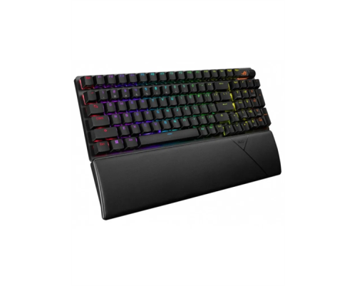 Клавиатура беспроводная игровая ASUS ROG STRIX SCOPE II, 2.4 GHz RF, 99 клавиш, Bluetooth, черный Клавиатура беспроводная игровая ASUS ROG STRIX SCOPE II, 2.4 GHz RF, 99 клавиш, Bluetooth, черный