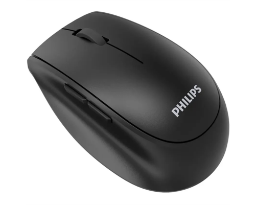 Мышь беспроводная Philips SPK7627, 2.4 GHz, Bluetooth 3.0/5.0, 5 кнопок, 1600 dpi, АКБ, черный Мышь беспроводная Philips SPK7627, 2.4 GHz, Bluetooth 3.0/5.0, 5 кнопок, 1600 dpi, АКБ, черный