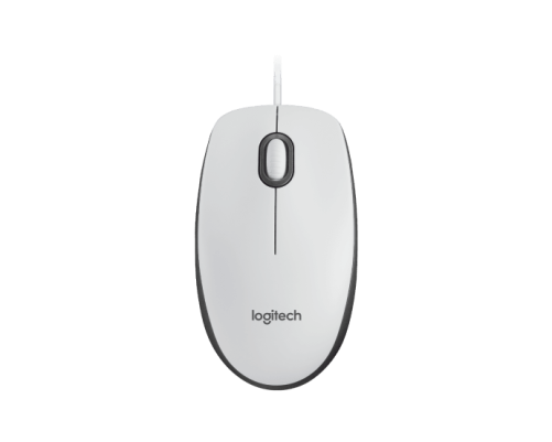 Мышь проводная Logitech M100, USB, 1000 dpi, белый Мышь проводная Logitech M100, USB, 1000 dpi, белый