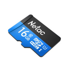 Карта памяти Netac P500 Standard 16GB MicroSDHC U1/C10 up to 90MB/s, retail pack card only