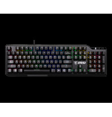 Клавиатура проводная игровая MSI VIGOR GK41, Kailh Red Mechanical Switches, 10 Zone RGB lighting, 3 Adjustable Keyboard Angles (0°,3°,7°)