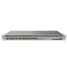 Маршрутизатор MikroTik RouterBOARD 1100AHx4 with Annapurna Alpine AL21400 Cortex A15 CPU (4-cores, 1.4GHz per core), 1GB RAM, 13xGbit LAN, RouterOS L6, 1U rackmount case, Dual PSU