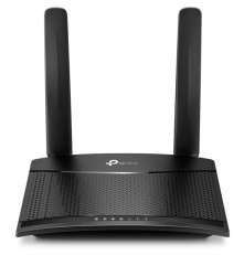 Маршрутизатор TP-Link TL-MR100, N300, 4G LTE до 150 Мбит/с, до 300 Мбит/с на 2,4 ГГц, 4G Cat4 до 150/50 Мбит/с, 2 антенны, 1xLAN 100 Мбит/с, 1xWAN/LAN 100 Мбит/с