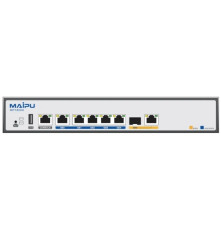 Маршрутизатор Maipu MP1800X-51 E1,1*RJ45 Console port,1*USB,1*1000M Combo,5*10M/100M/1000M, AC power supply