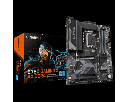 Материнская плата GIGABYTE B760 GAMING X AX DDR4  (LGA1700)