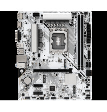 Материнская плата ASROCK B760M-HDV/M.2, LGA1700, B760, 2*DDR5,  4*SATA, 2*M.2, 3*USB 3.2, 2*USB 2.0, Type-C, 1*PCIx16, 2*PCIx1, 1*M.2 (Key E), HDMI+DP+D-Sub, mATX