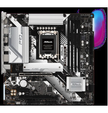 Материнская плата ASROCK B760M PRO RS/D4, LGA1700, B760, 4*DDR4, 4*SATA, 2*M.2, 3*USB 3.2, 2*USB 2.0, Type-C, 2*PCIx16, 1*PCIx1, 1xM.2 (Key E), HDMI+DP, mATX