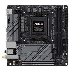 Материнская плата ASROCK Z790M-ITX WIFI, LGA1700, Z790, 2*DDR5, 4*SATA, 2*M.2, 4*USB 3.2, 1*USB 2.0, Type-C, 1*PCIx16, 1*M.2 (Key E), HDMI+DP, mITX