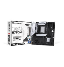 Материнская плата MAXSUN MS-Terminator B760M D5 WiFi, LGA1700, B760, 4*DDR5, 4*SATA3, 3*M.2, 2*USB 3.2, 6*USB 2.0, 1*PCIEx16, 1*PCIEx1, HDMI+DP, mATX