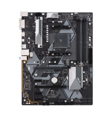 Материнская плата ASUS PRIME B450-PLUS,  B450, 4*DDR4, 6*SATA, 2*M.2, 4*USB 3.2, 2*USB 2.0, Type-C, 3*PCIx16, 3*PCIx1, DVI-D+HDMI, ATX; 90MB0YN0-M0EAY0