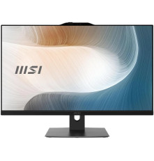 Моноблок MSI Modern AM272P 1M AiO 27" FHD (1920x1080)IPS AG Non-touch, Core i3-100U (1.2GHz), 8GB DDR5(1x8GB),512GB SSD M.2,Intel UHD,WiFi,BT,camera,WirelessKB&mouse Eng/Rus,NoOS,1y war-ty,Black