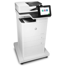 Лазерное многофункциональное устройство HP LaserJet Enterprise MFP M635fht (p/c/s/f, A4,1200dpi,61ppm,1,5Gb,HDD500GBenc,3 trays 100+2х550,ADF150,Duplex,stand,USB/GigEth,cart.10,5k in box)