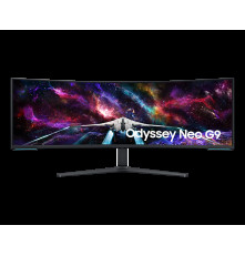 Монитор Samsung 57" Odyssey Neo G9 S57CG952NI Curved VA 32:9 7680x2160x240Hz 1ms 2500:1 420cd 178/178 mini DP; 3xHDMI; 2xUSB 3.0 Tilt Swiv HAS VESA black