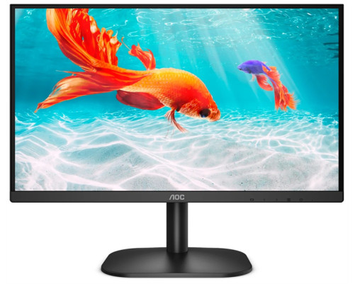 Монитор 21,5" AOC 22B2AM 1920x1080, LED, 16:9, VA, 250cd, 3000:1, 20M:1, 4ms, 178/178, VGA, HDMI, 75Hz, Speakers, Tilt, Внеш, VESA, Black, 3y